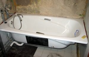 Установка стальной ванны в Емельяново